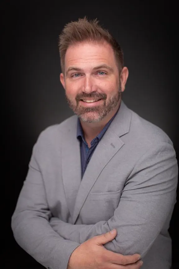 Headshot of Kody Calkins, Chief Technology Officer at GridEQ